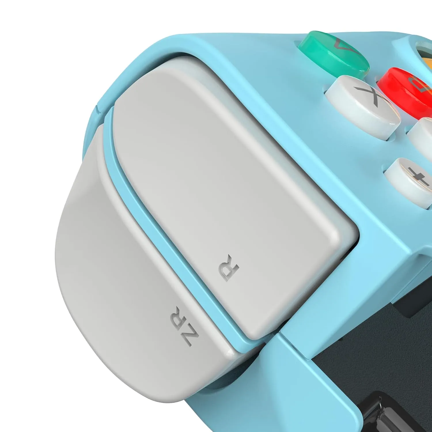 CRKD Nitro Deck - Professional Handheld Deck with Zero Stick Drift for Nintendo Switch and Switch OLED (Retro Blue - Nostalgia Collection)