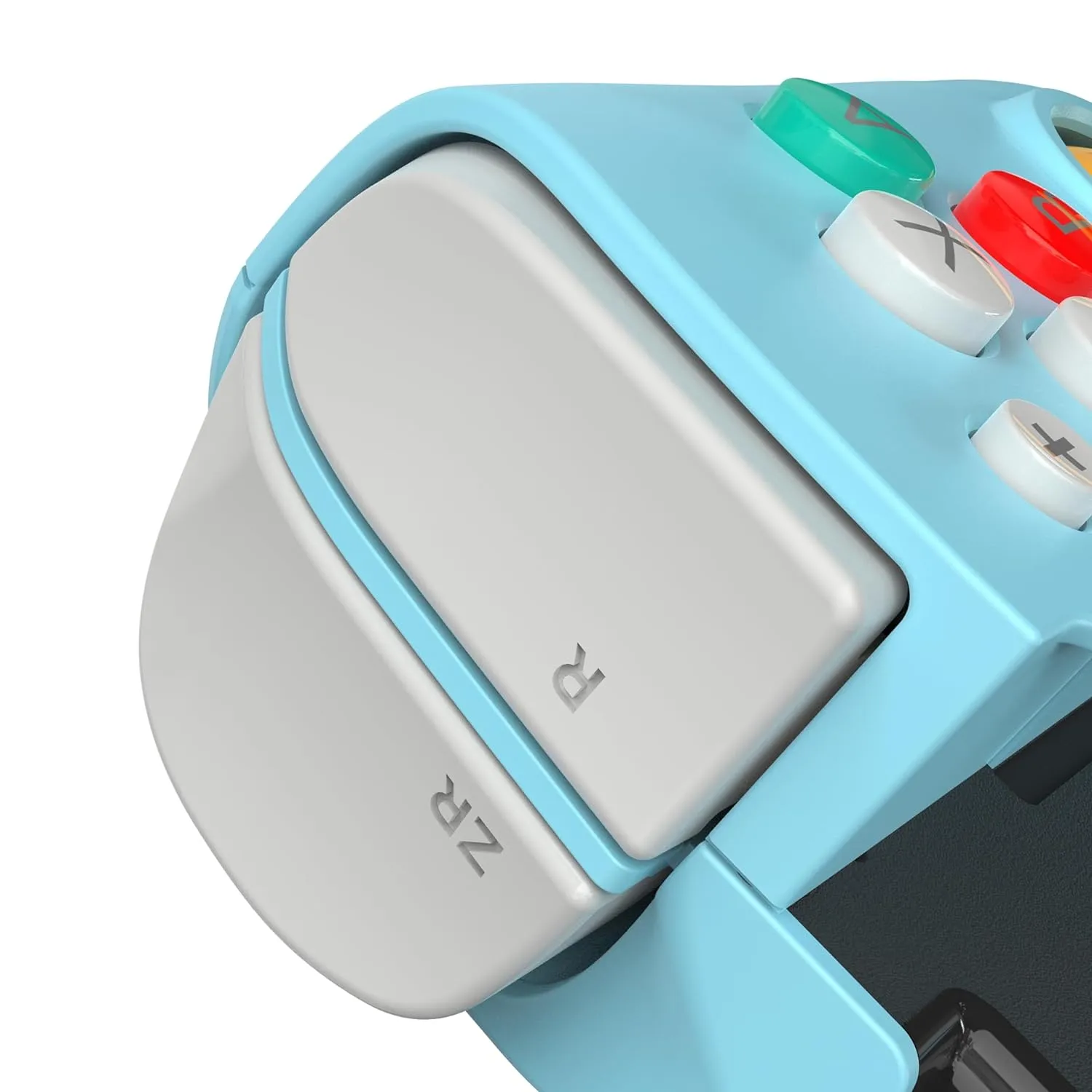CRKD Nitro Deck - Professional Handheld Deck with Zero Stick Drift for Nintendo Switch and Switch OLED (Retro Blue - Nostalgia Collection)