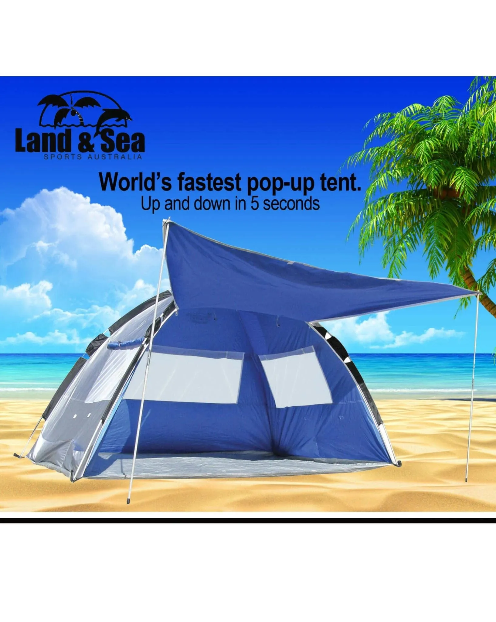 Deluxe Beach Pop-up Tent