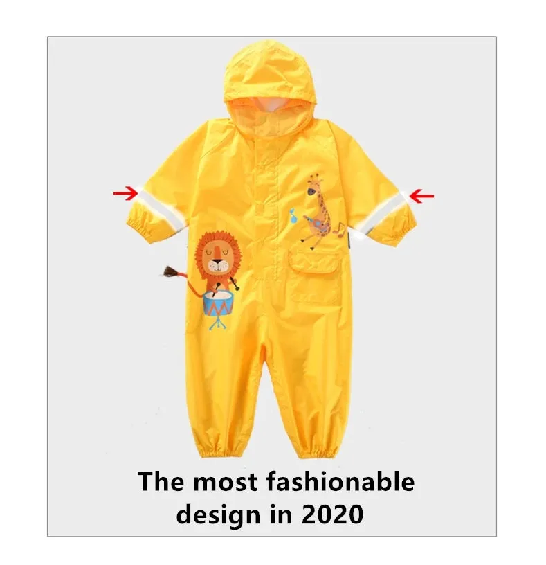 DinoSplash Waterproof Rain Suit for Kids