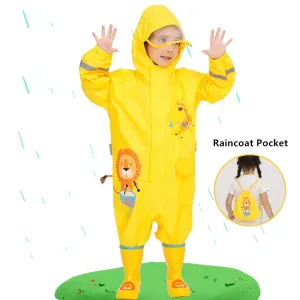 DinoSplash Waterproof Rain Suit for Kids