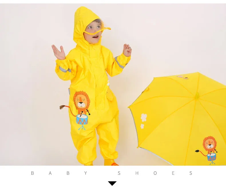 DinoSplash Waterproof Rain Suit for Kids