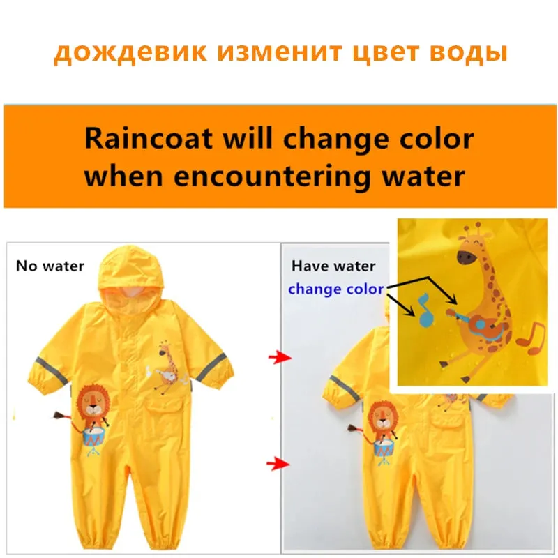DinoSplash Waterproof Rain Suit for Kids