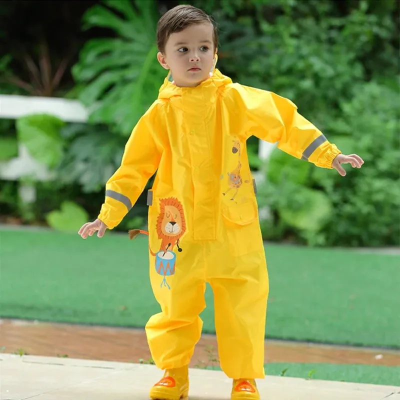 DinoSplash Waterproof Rain Suit for Kids