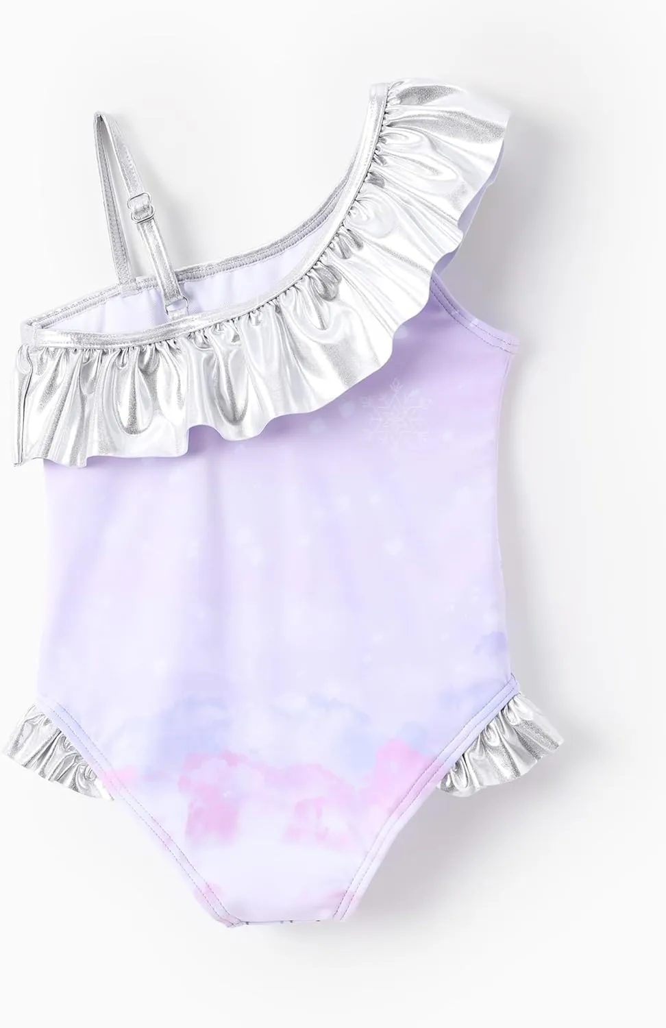 Disney Mickey and Friends Girls One Piece Swimsuits Ruffles Swimwear Beach Sport Bathing Suit