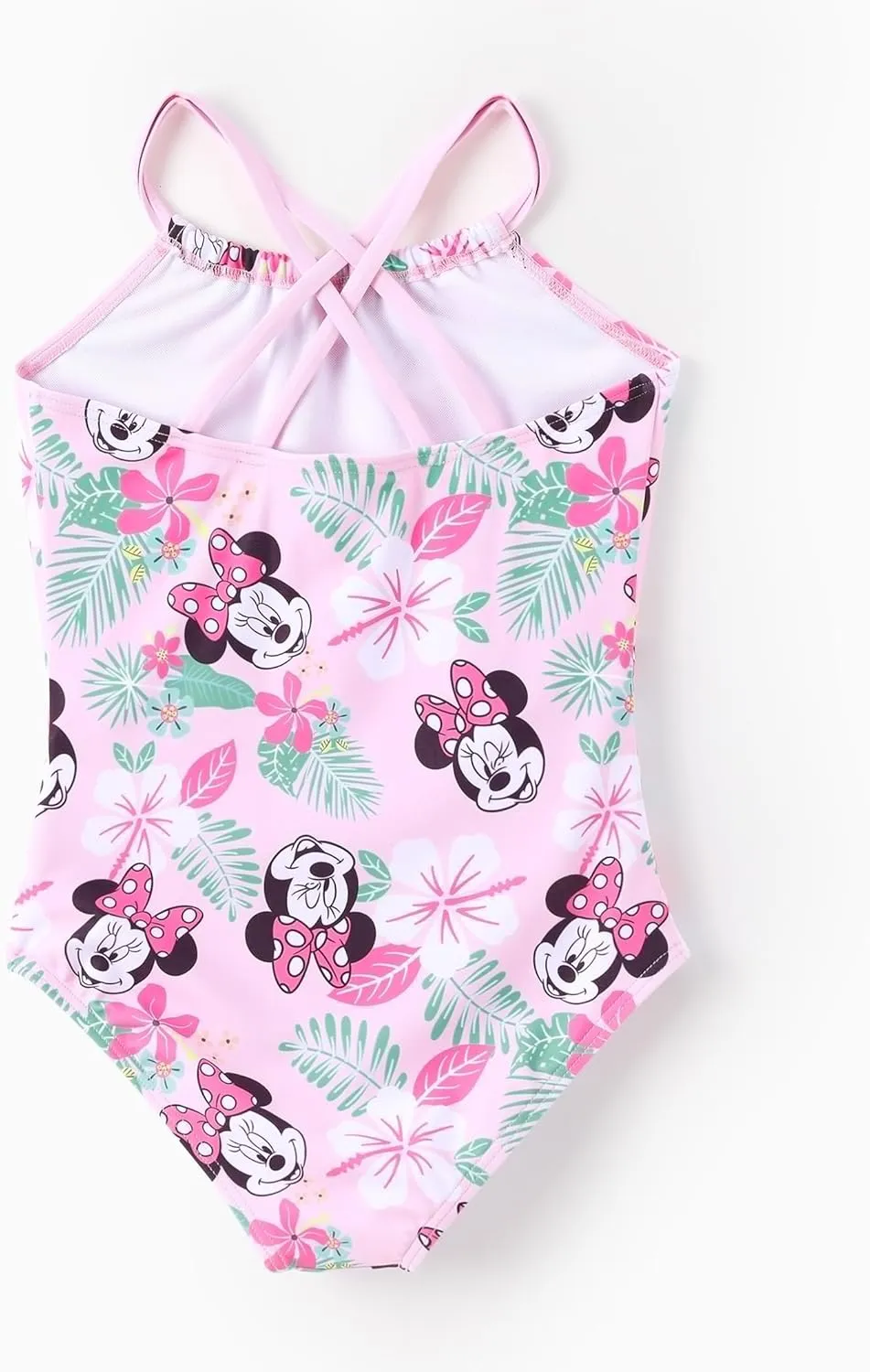 Disney Mickey and Friends Girls Swimsuits UPF 50  One Piece Bathing Suits Sport Summer Beach Swimwear for Kids Size 3-13Y