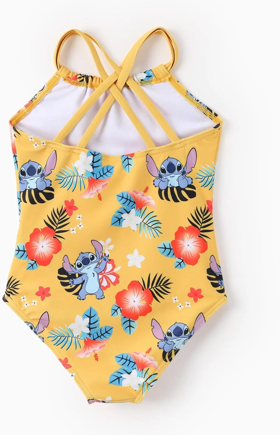 Disney Mickey and Friends Girls Swimsuits UPF 50  One Piece Bathing Suits Sport Summer Beach Swimwear for Kids Size 3-13Y