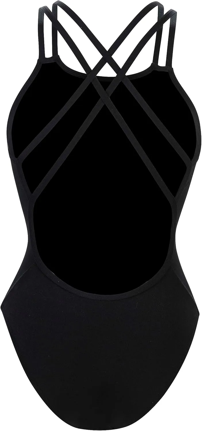 Dolfin Reliance Women's Double X Back One Piece Swimsuit for Training and Competitions