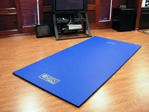 Dollamur 5'x10'x1.25" Martial Arts Mat, Black, Tatami, Jiu Jitsu BJJ MMA Judo Mat, Wrestling Mat