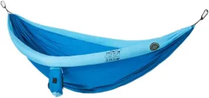 Double-Person Inflatable Hammock Outdoor Swing Adults and Children Anti-Rollover Outdoor Camping Anti-Mosquito Nets (Color : Blue)