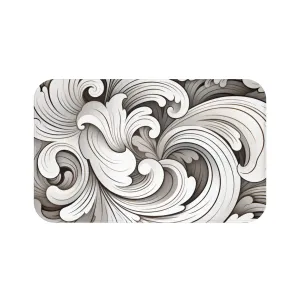 Dramatic Splash Memory Foam Bath Mat