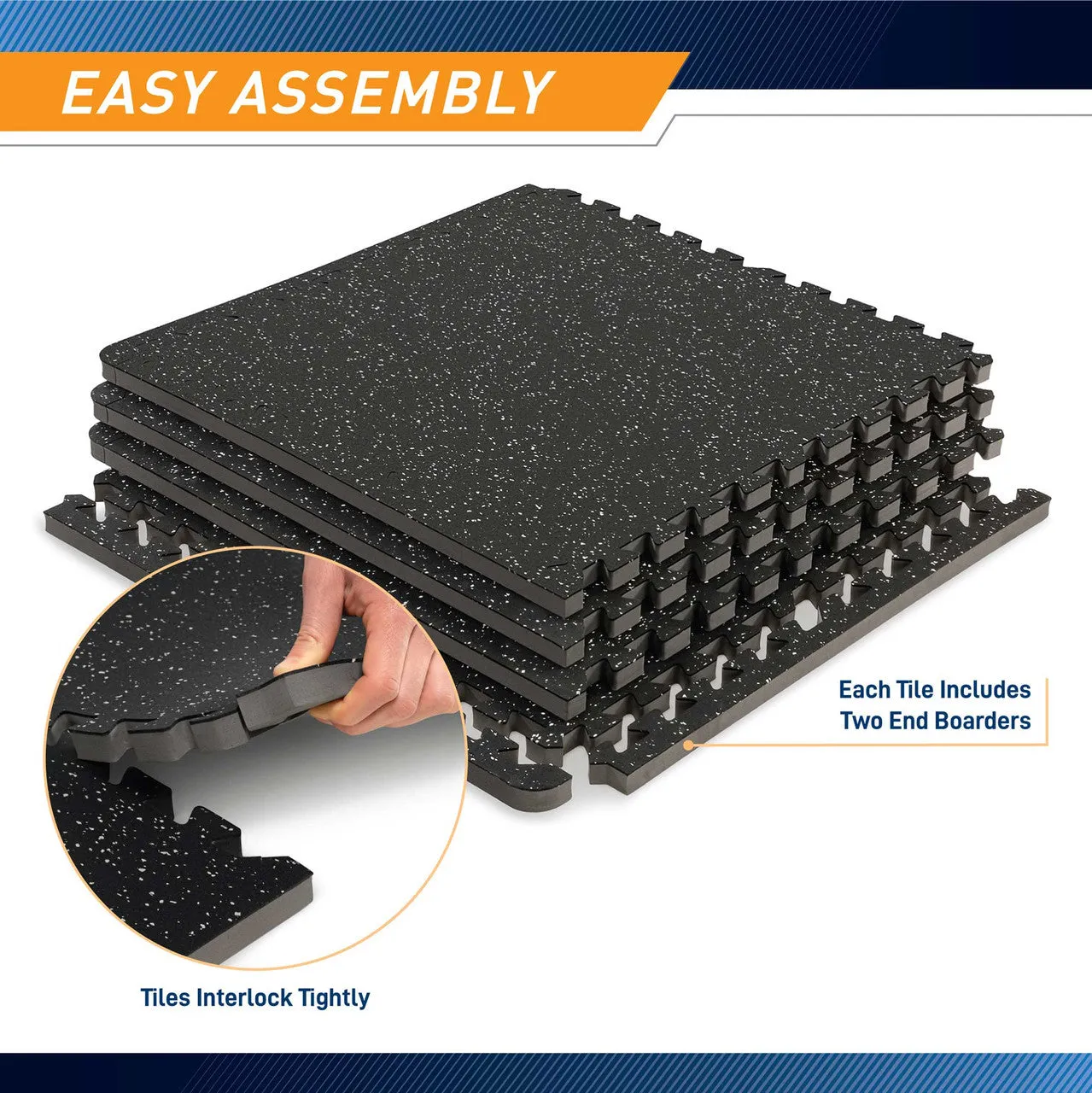 Dual Density Fitness Gym Mat - MAT-40 | Marcy