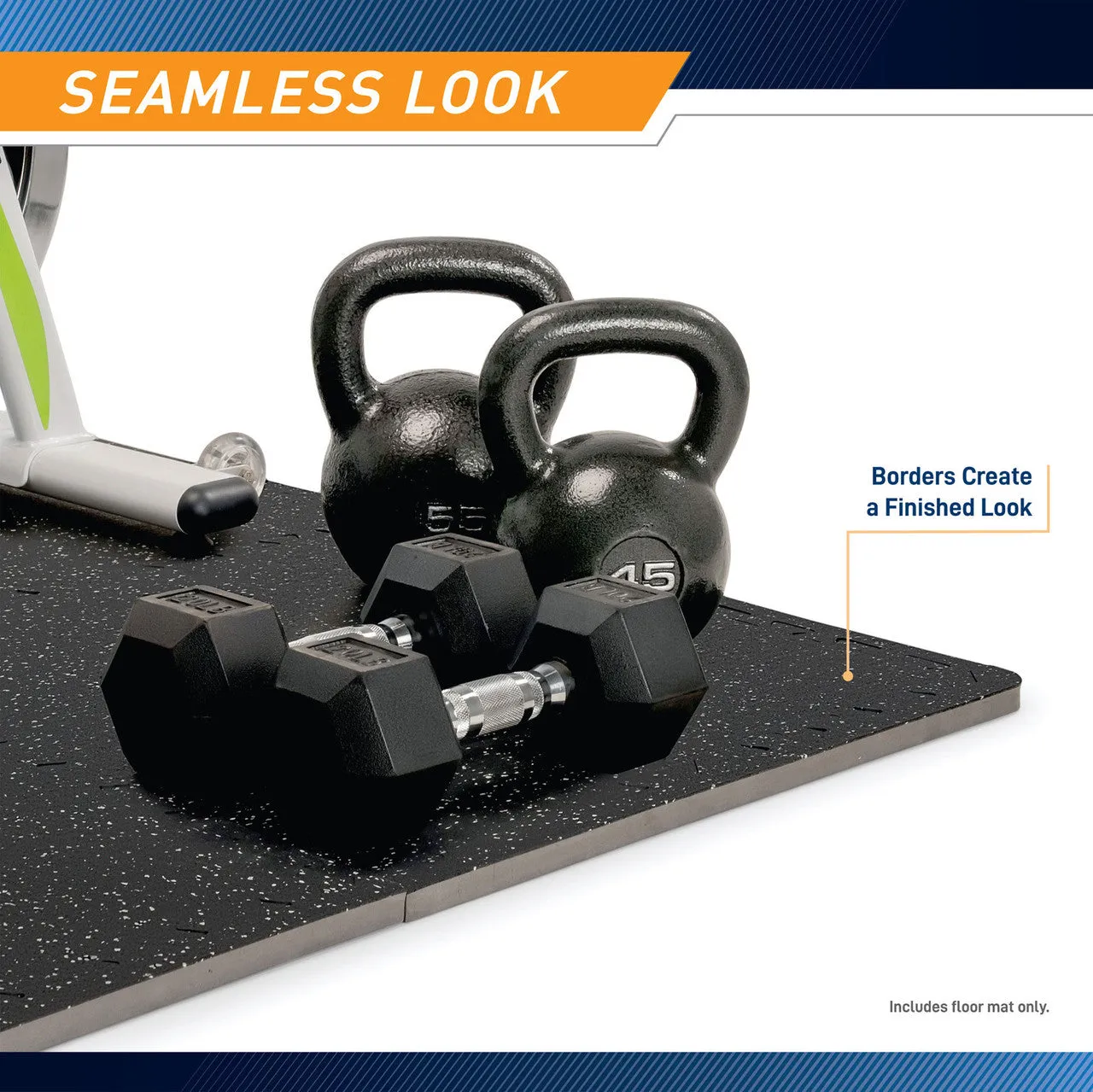 Dual Density Fitness Gym Mat - MAT-40 | Marcy