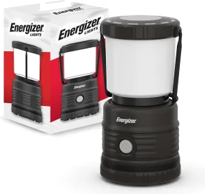 Energizer LED Camping Lanterns, Rugged Water Resistant Tent Lights, Requires 3 D Batteries (Not Included)