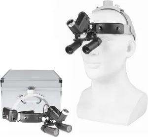ENT 5W LED Head Light Lamp for Binocular Loupes Brightness Spot Ajustable Headlight with 4X-R/5X-R/6X-R/8X-RLoupes (5X-R)