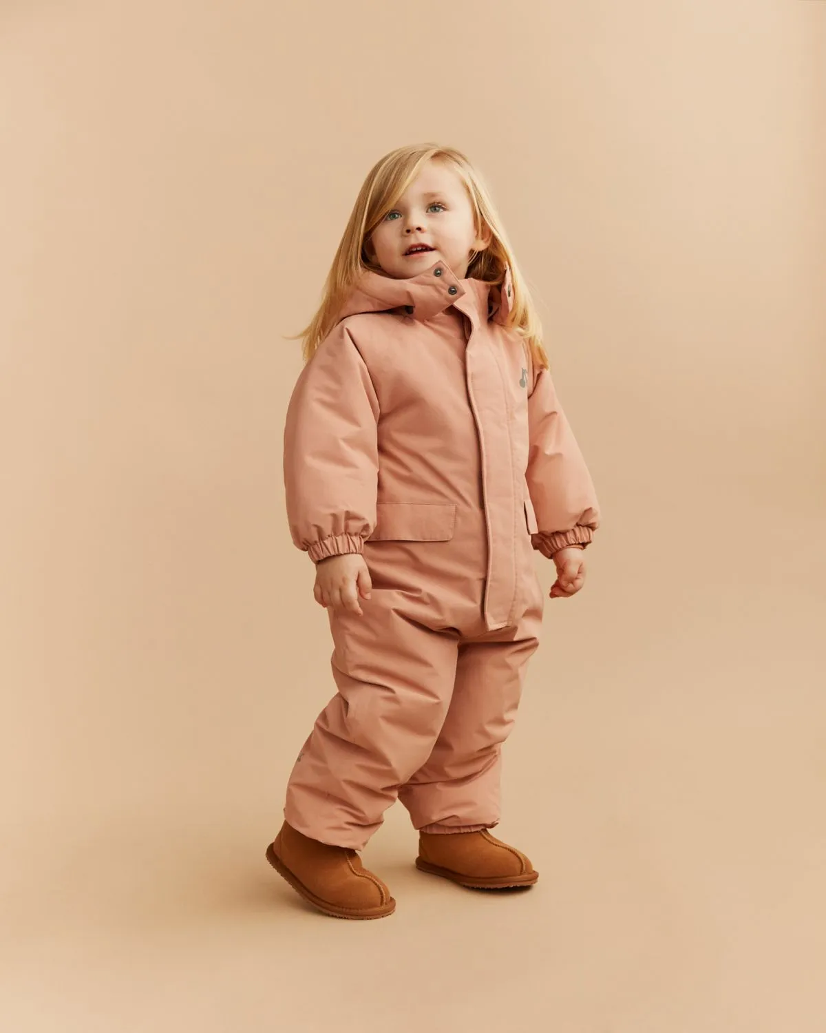 ERINSK SNOW SUIT - Rosy brown
