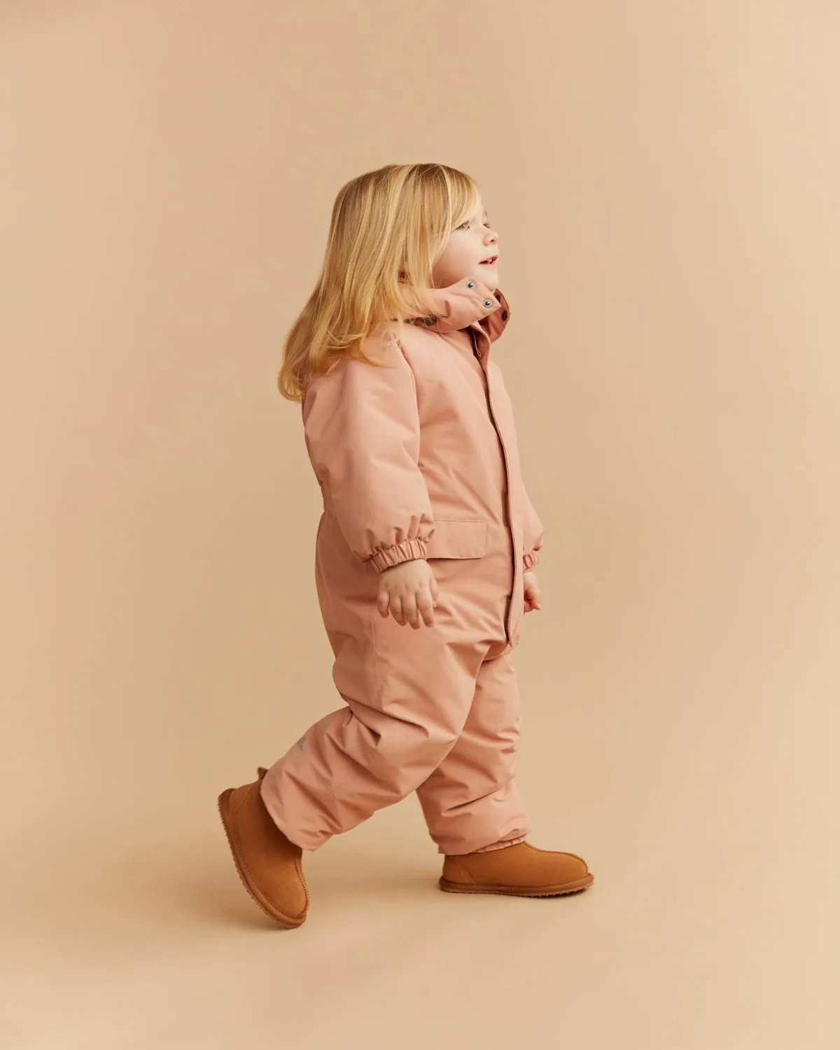 ERINSK SNOW SUIT - Rosy brown