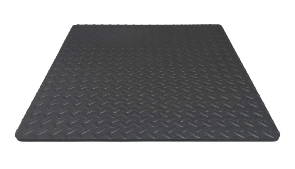Essentials  Floor Mat Black 615mm x 615mm x 10mm
