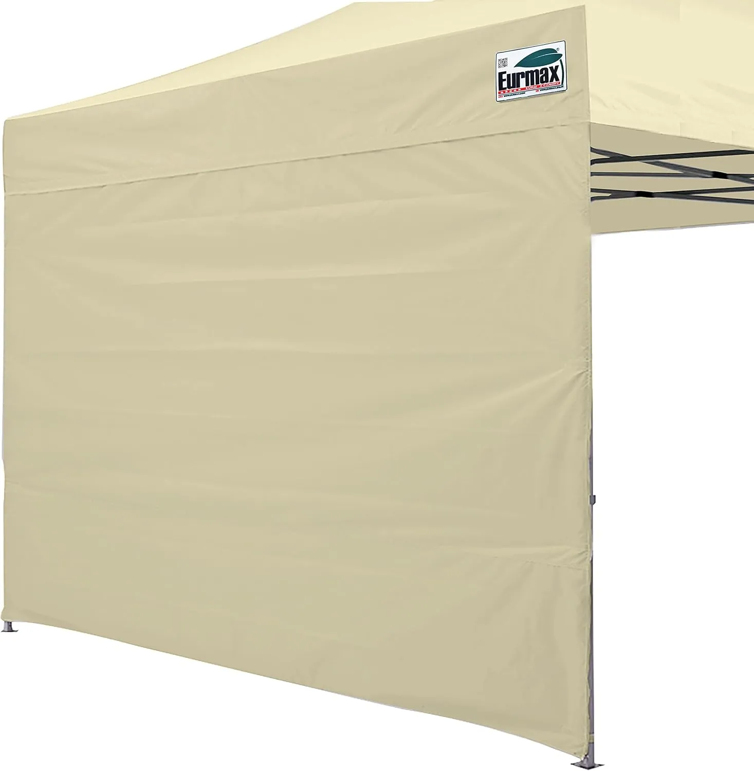 Eurmax USA Instant Canopy SunWall Tent Sidewalls for 10x10 Pop Up Canopy Tent,1 Pack Sidewall Only(Beige)