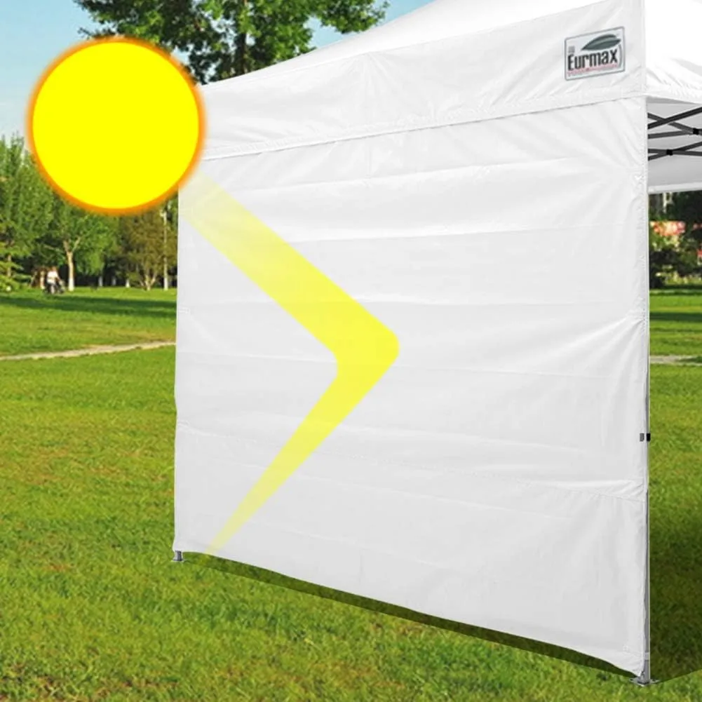 Eurmax USA Instant Canopy SunWall Tent Sidewalls for 10x10 Pop Up Canopy Tent,1 Pack Sidewall Only(Beige)