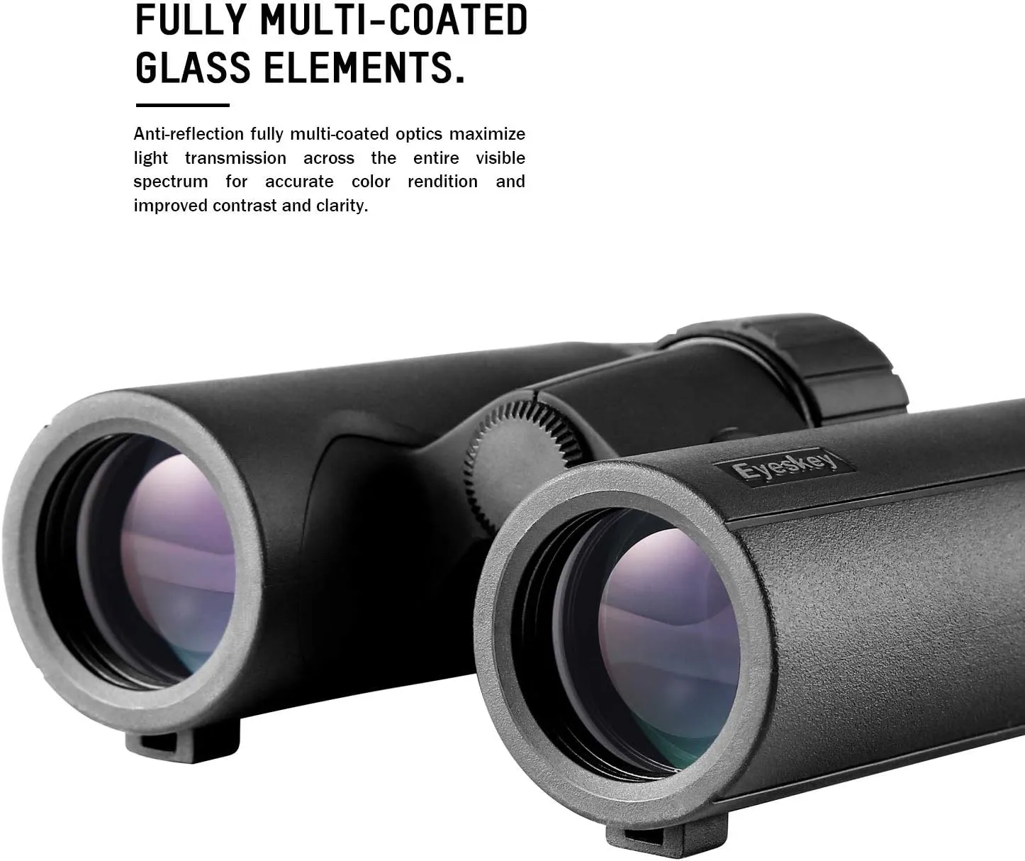 Eyeskey Dreamer Bird Watching Binoculars for Adults Compact | Waterproof Fog Proof Binoculars for Outdoor Games Hunting | Clear Low-Light Vision | Wide Field of View | Professional Sports Optics