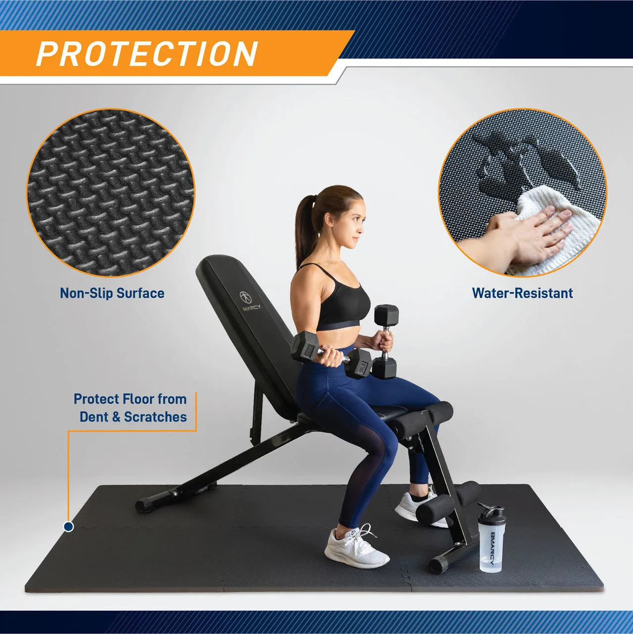 Fitness Flooring | Marcy Classic MAT-39