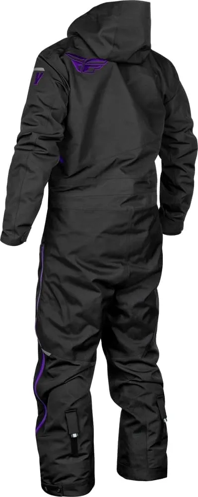 Fly Racing Cobalt Monosuit Snow Suit (Black/Purple (Shell), Medium)