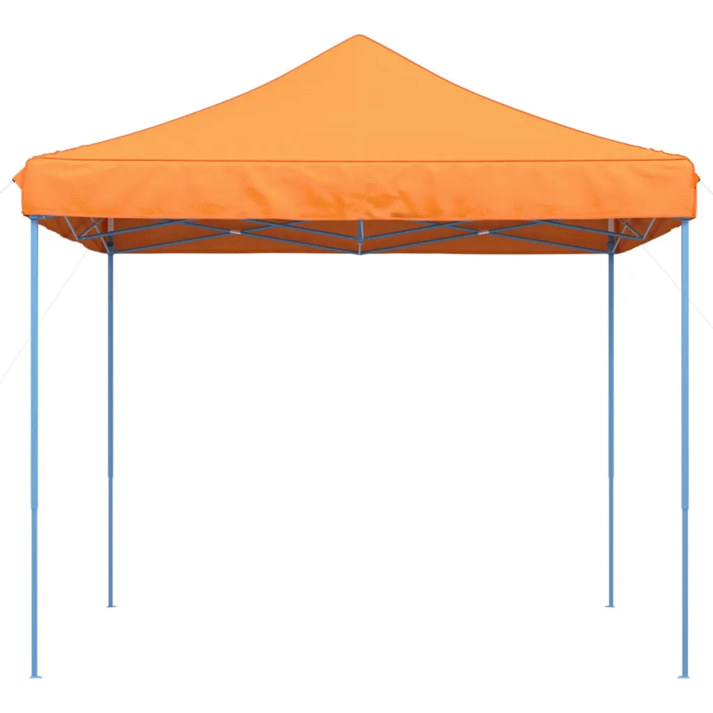 Foldable Party Tent Pop-Up Orange 292x292x315 cm