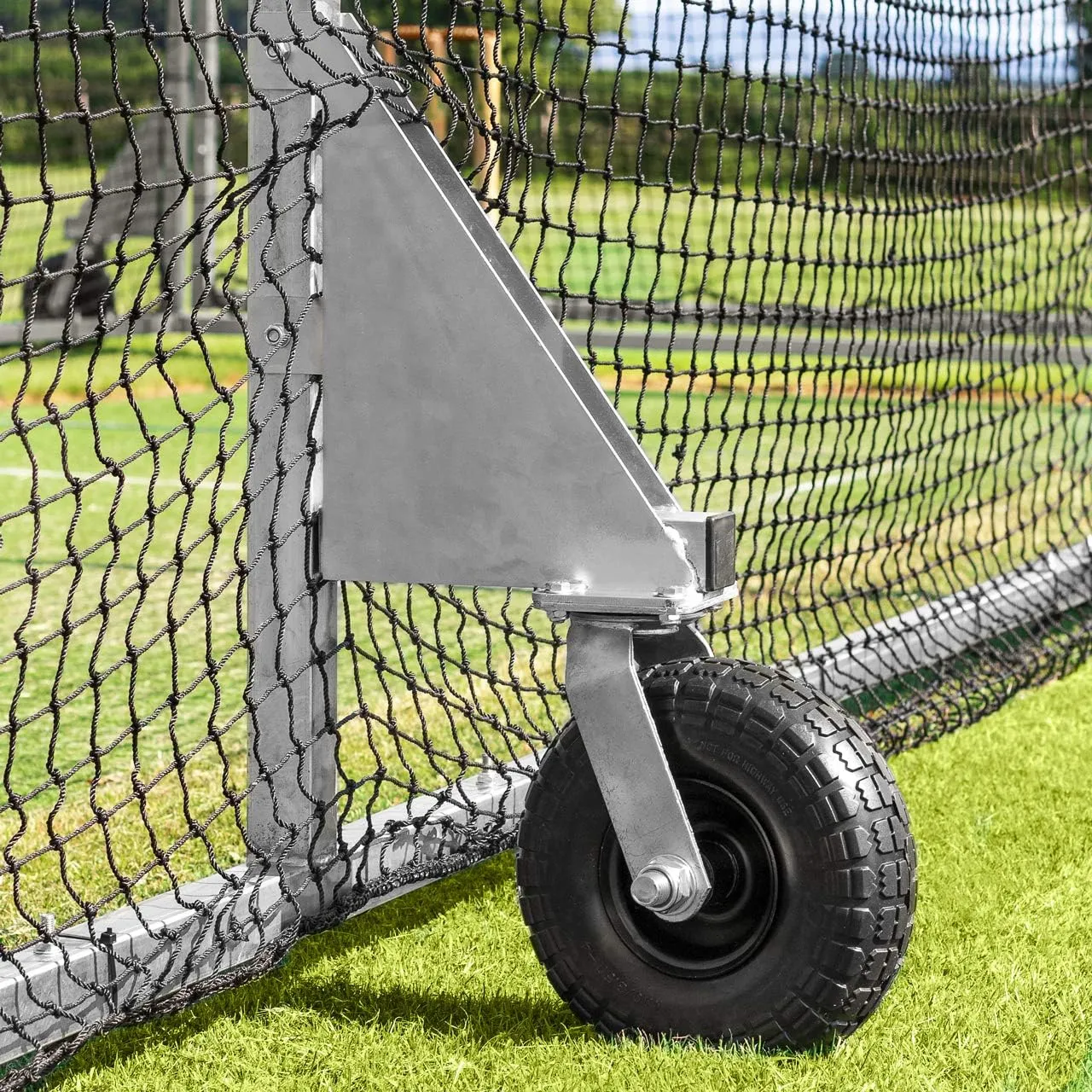 FORTRESS 360° Mobile Baseball Batting Cage [Pro Grade] | Pop-Up Batting Cage Net | Portable Baseball Net System | Heavy-Duty Sports Equipment for Training