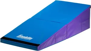 Franklin Sports Folding Gymnastics Cheese Mat, Institutional Grade - Gym Equipment - Gymnastics Mats - Bar - Beam - Tumbling - Exercise - For Gym and Home - Incline - Wedge