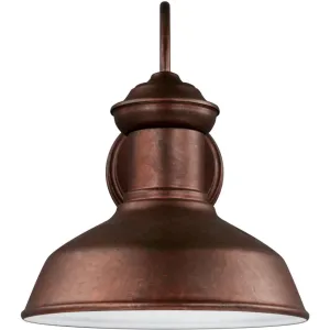 Fredricksburg Weathered Copper LED Outdoor Wall Lantern