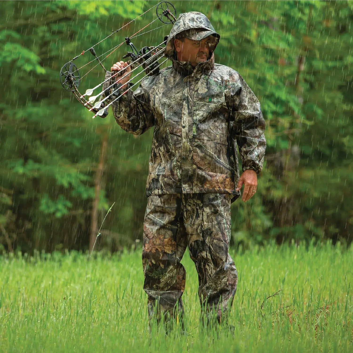 FROGG TOGGS Classic All-Sport Waterproof Breathable Rain Suit Camo