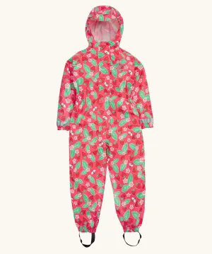 Frugi Rain Or Shine Suit - Strawberries