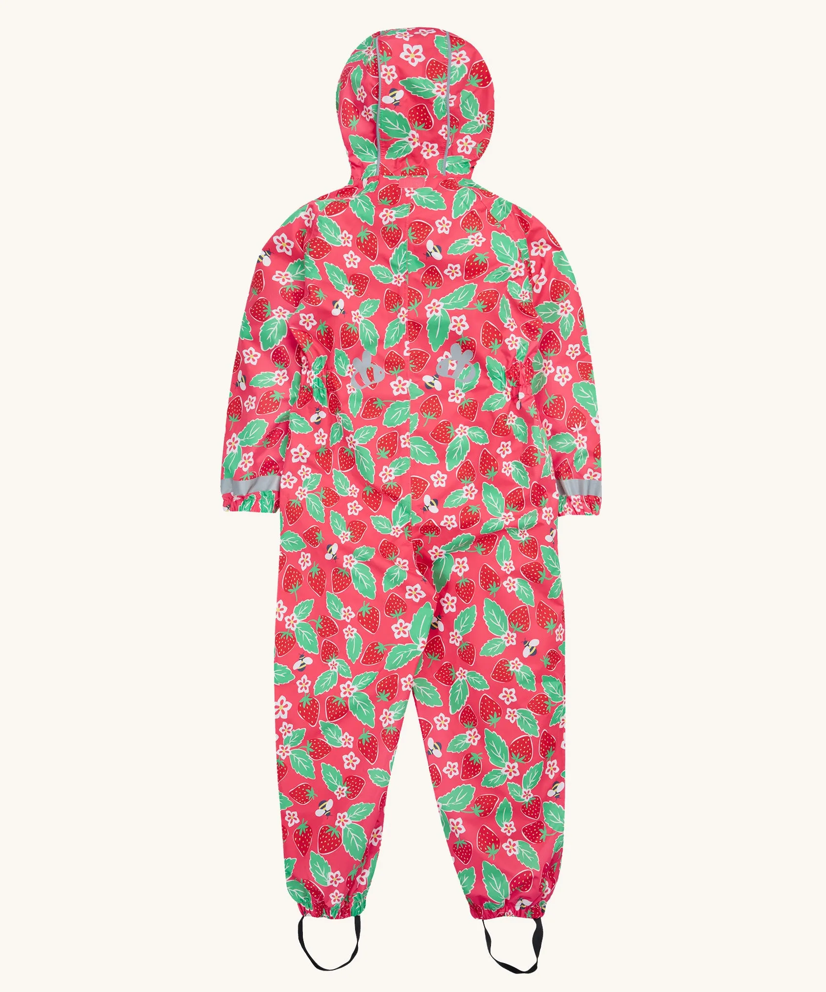 Frugi Rain Or Shine Suit - Strawberries