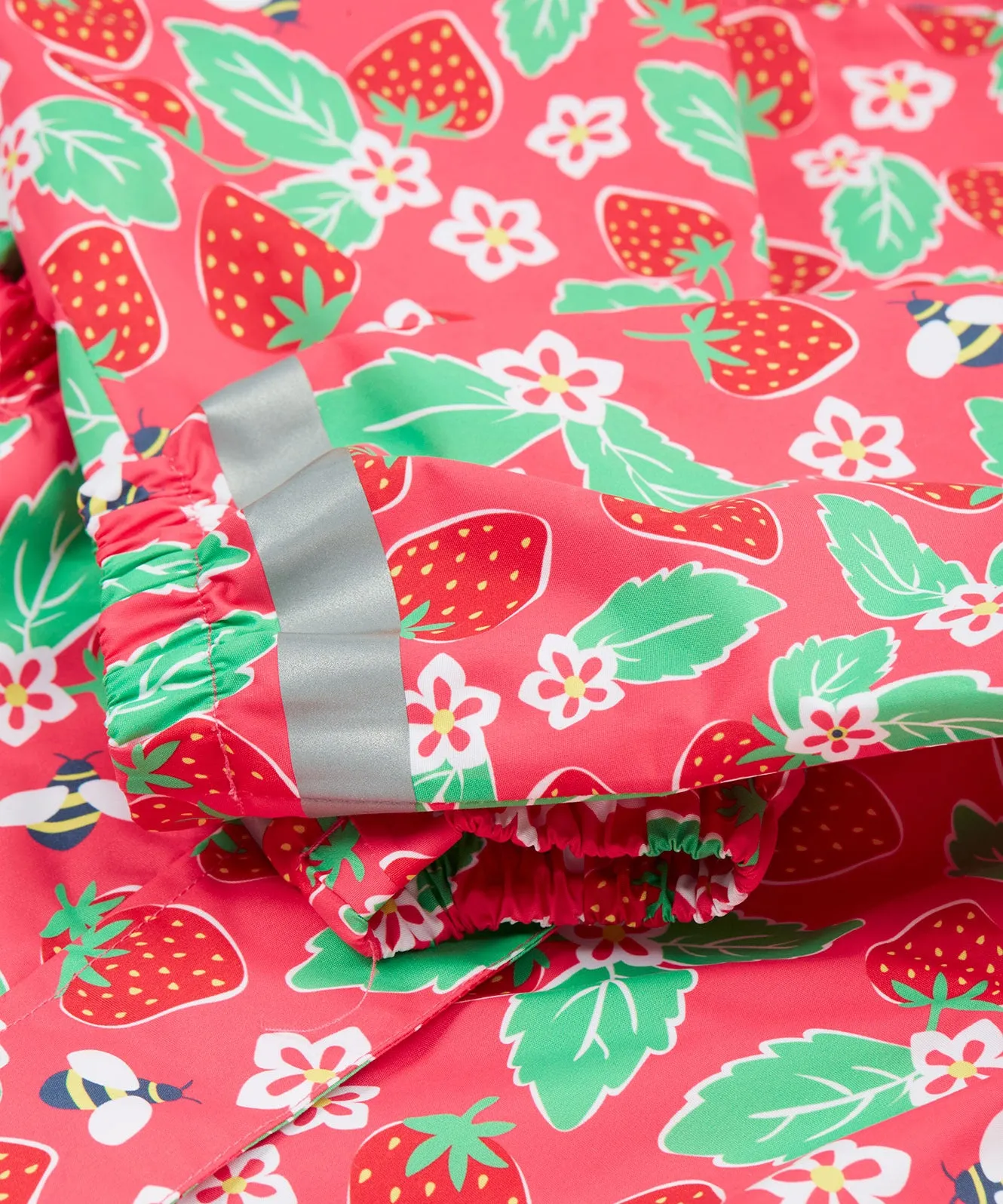 Frugi Rain Or Shine Suit - Strawberries