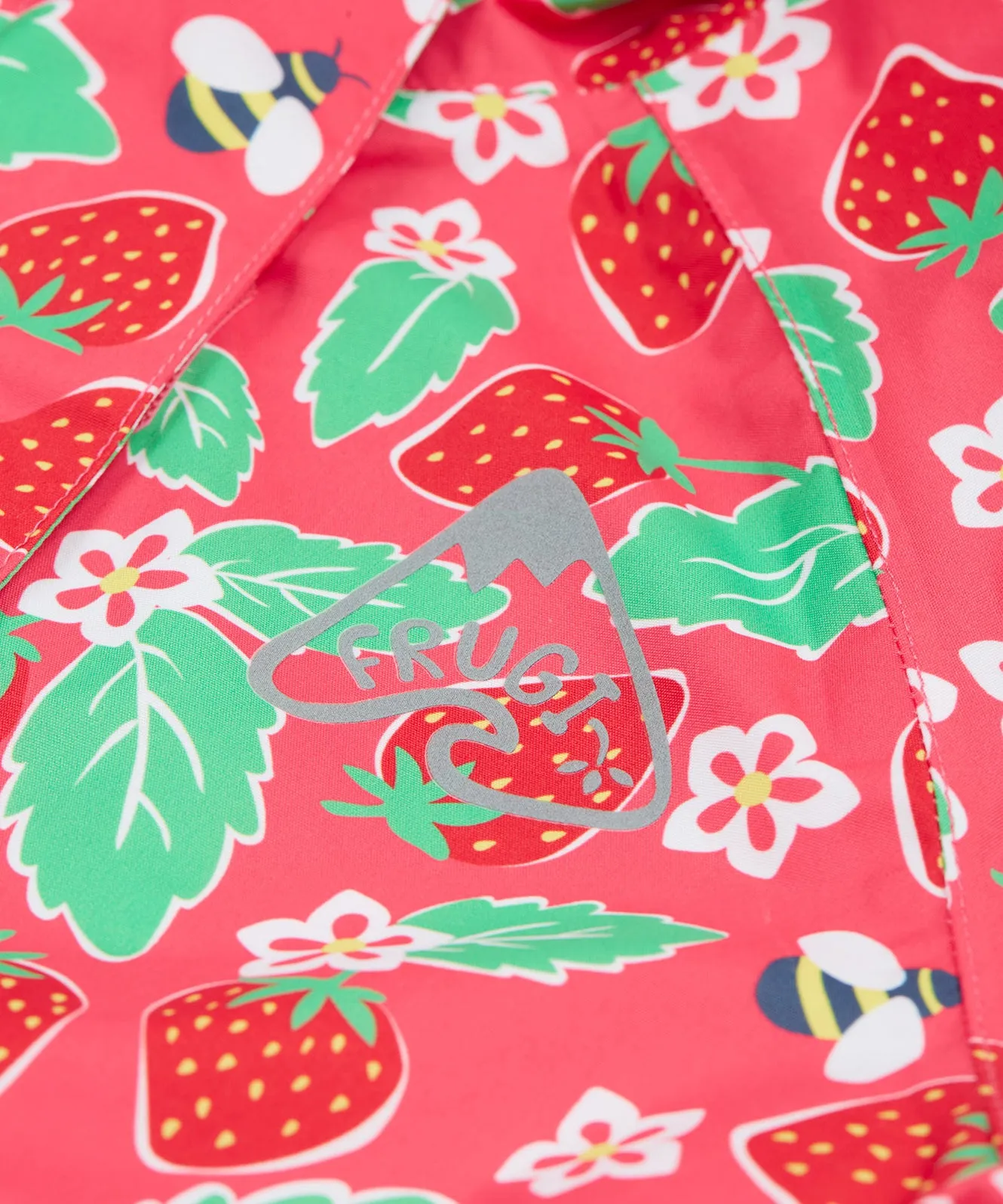 Frugi Rain Or Shine Suit - Strawberries