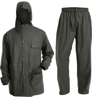 FWG 2 Pieces Waterproof Rain Suit & Multi-Pocket Lightweight and Durable & Unisex &Ideal for Outdoor Fishing