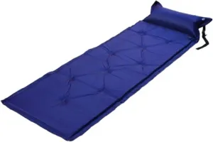 GaRcan Camping Tent Sleeping Mat Automatically Inflatable Cushion Pad Single Air Mattress Pop Up Tent (Blue 919)