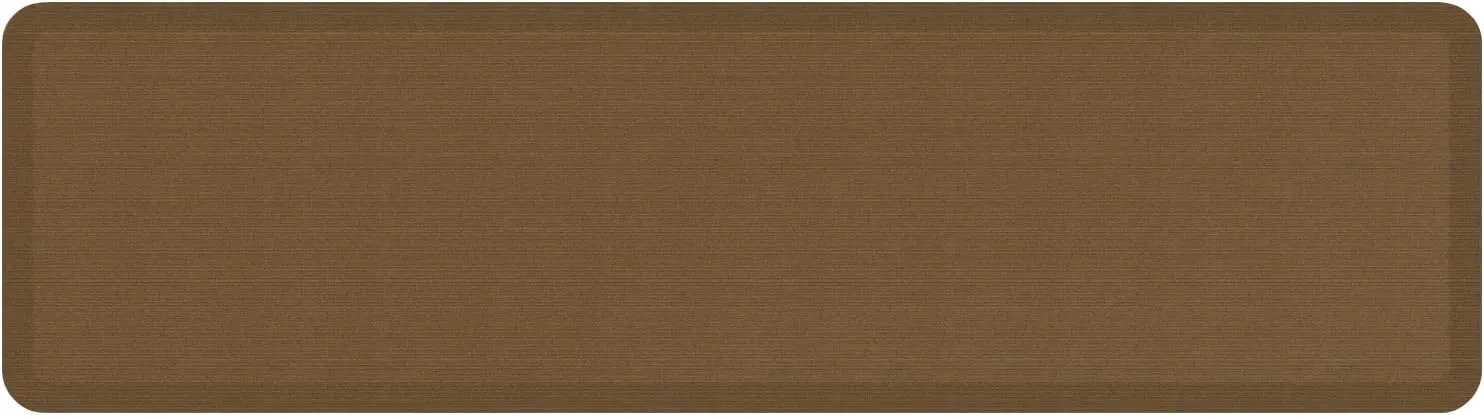GelPro NewLife Designer Comfort Ergo-Foam Anti-Fatigue Kitchen Floor Mat, 20" x 72", Grasscloth Khaki