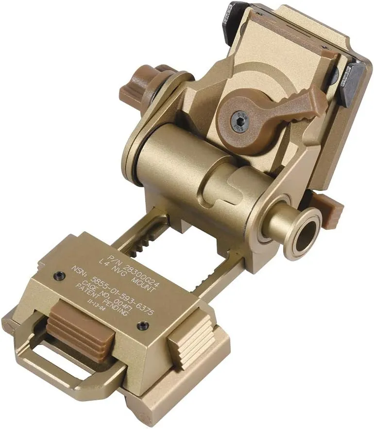 Gexmil CNC PVS15/18 Night Vision Goggles Mount for L4G24 NVG Metal Helmet Mount