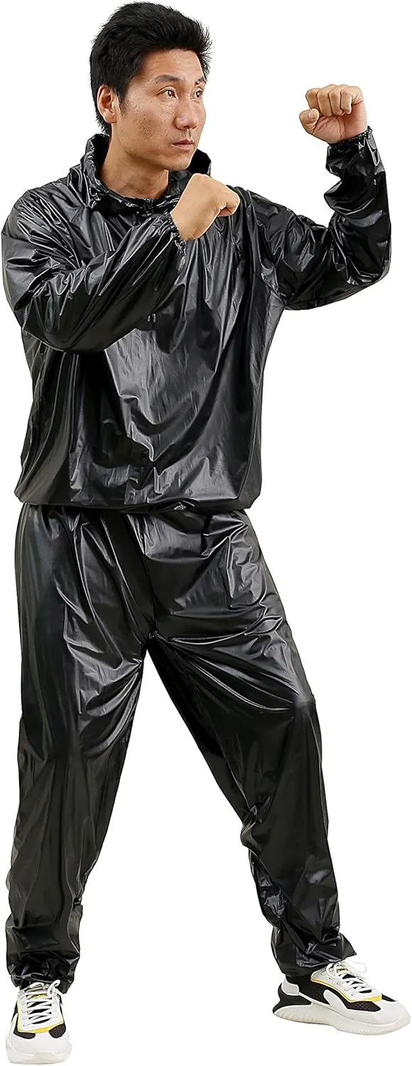 Gold Xiong Padishah Heavy Duty Sauna Suit - Exercise Sweat Suit for Gym Workout - Jacket and Pants for Women Men