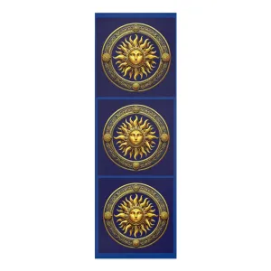 Golden Sun Design Foam Yoga Mat - Non-Slip Fitness Mat for Meditation and Exercise