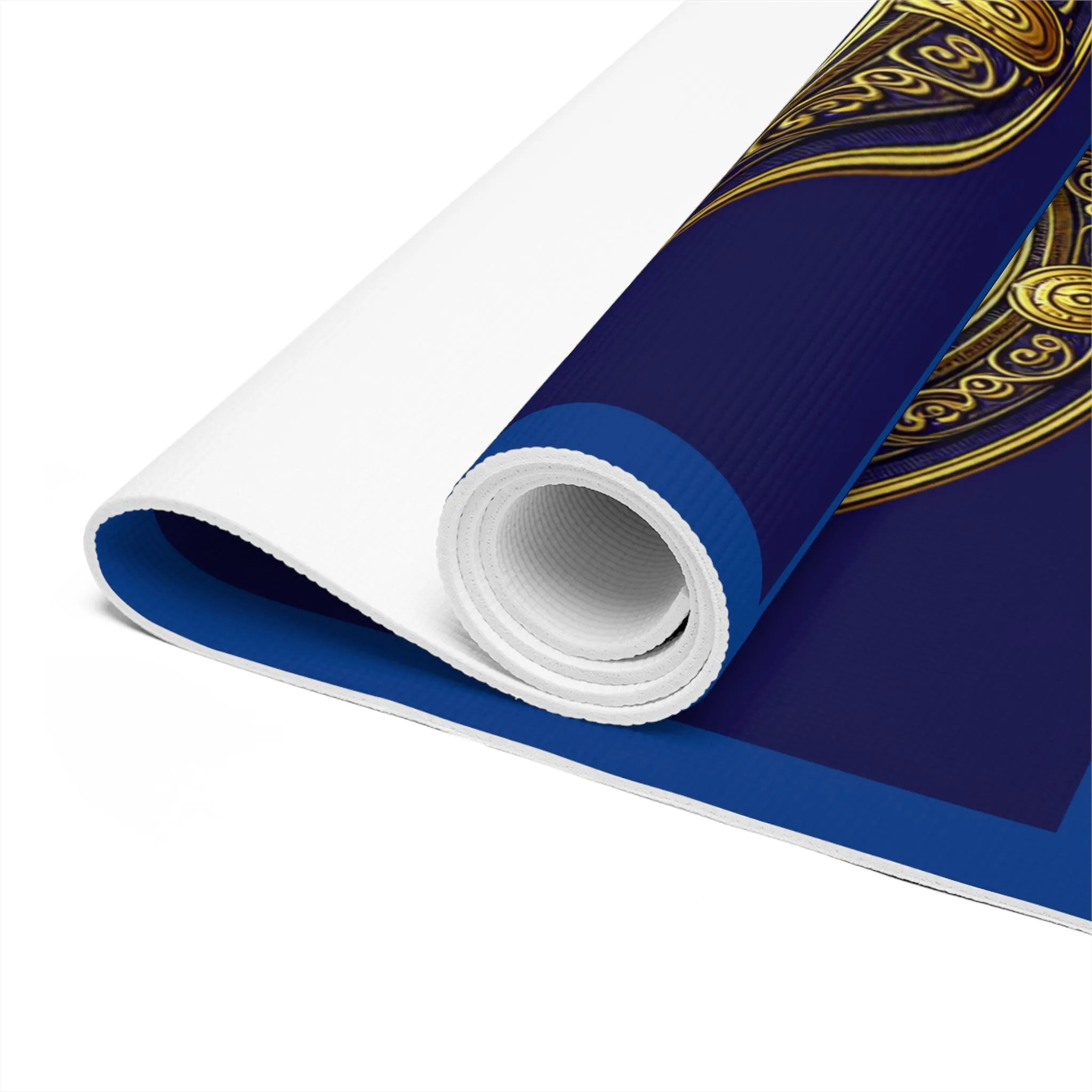Golden Sun Design Foam Yoga Mat - Non-Slip Fitness Mat for Meditation and Exercise