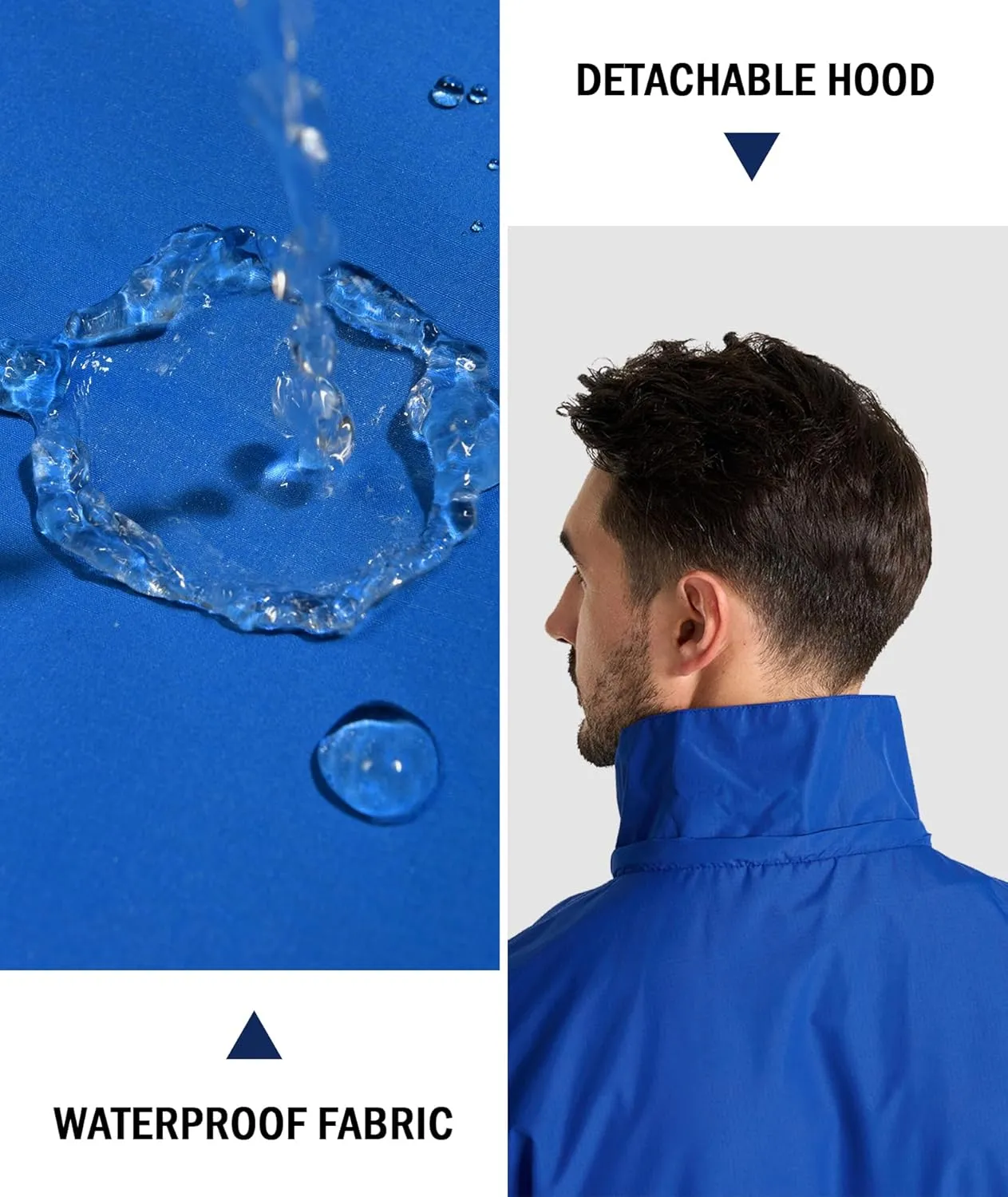 Golf Rain Gear for Men Rain Suit Waterproof Fishing Rain Jacket and Pants M/L/XL/XXL