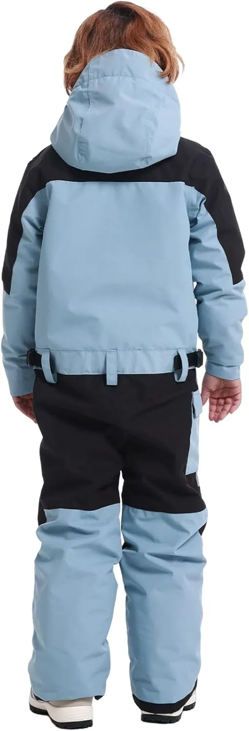 GSOU SNOW Ski Suit Kids Snowsuit One Piece Boys Girls Snowboard Suit Ski Jumpsuits Coveralls Waterproof Windproof
