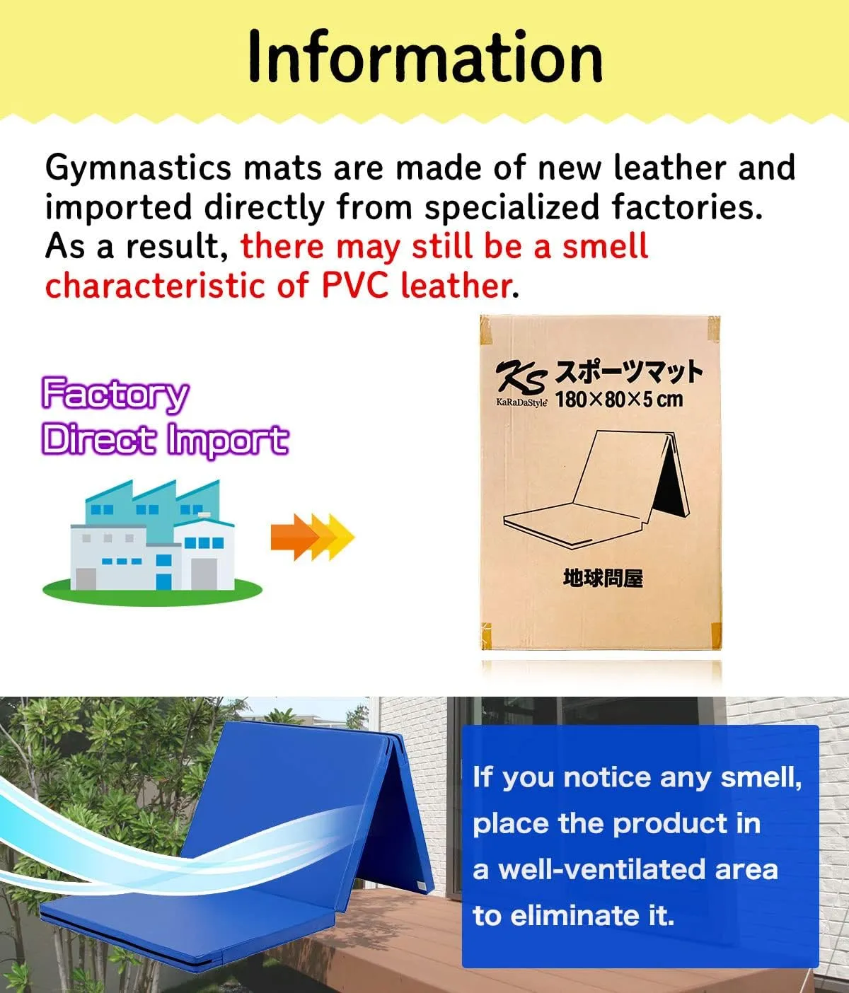 Gymnastics Mat Folding Stretch Mats 71"x31"x2" Exercise Muscle Training Children Play Horizontal Bar Mat Yoga Sports Soundproof Home Use