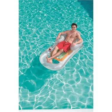 H2Ogo Designer Fashion Inflatable Pool Lounge / Multi / Assorted
