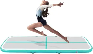 H&A Inflatable Gymnastic Tumbling Mat Anti-Skid Air Track Floor Mattress
