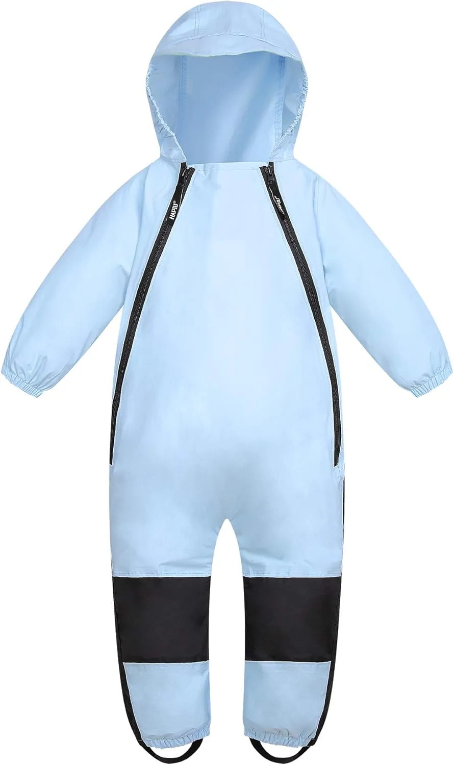 HAPIU Kids Toddler Rain Suit Muddy Buddy Waterproof Coverall