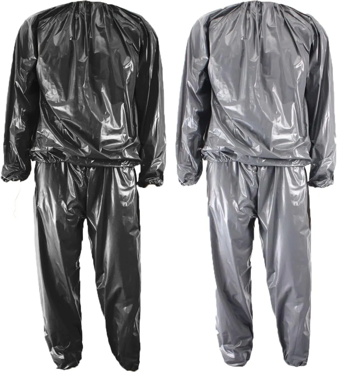 Heavy Duty Sauna Suit Men Women Weight Loss Exercise Slimming Gym Fitness Workout Anti-Rip Sweat Suit